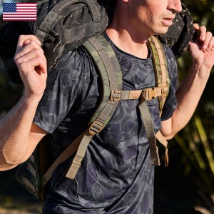 Black Camo Goruck Indestructible Performance Men's Tops | CA-AJZ-061283