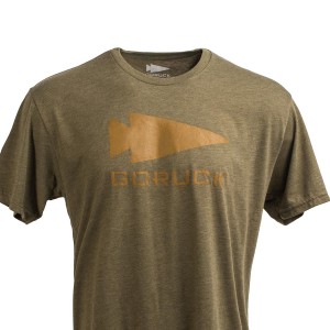 Green Goruck Spearhead Men's T-Shirt | CA-XTY-435089