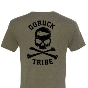 Green Goruck Tribe Men's T-Shirt | CA-HXS-129504