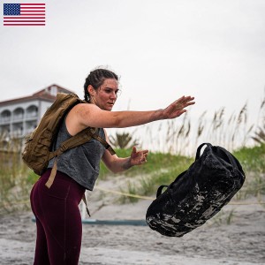 Red Goruck Indestructible Tough / Pockets Women's Leggings | CA-YRS-260384