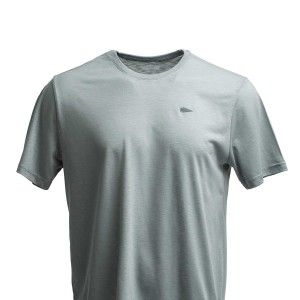 Silver Goruck The Field Men's T-Shirt | CA-ZWM-032496