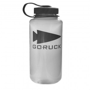 White Goruck Water Bottle Logo Accessories Accessories | CA-KFZ-049361