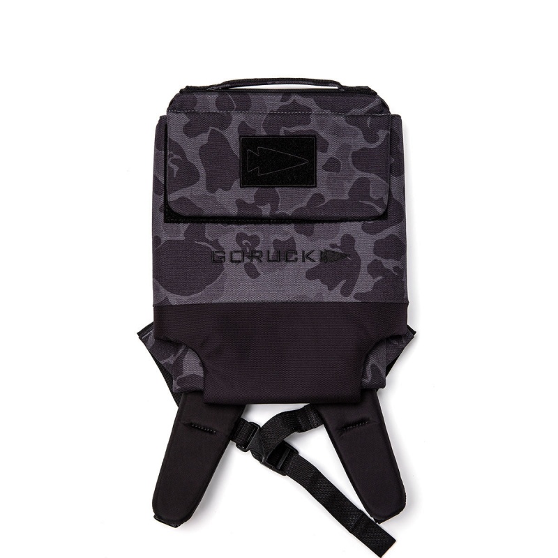 Black Camo Goruck 3.0 Standard Accessories Ruck Plate Carrier | CA-MFV-370218