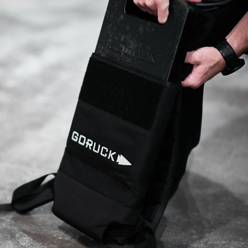 Black Goruck 3.0 Long (30/45LB) Accessories Ruck Plate Carrier | CA-NTM-073645