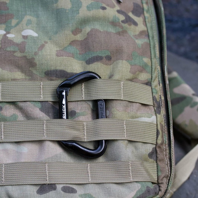 Black Goruck Carabiner Logo Accessories Accessories | CA-GTC-790265