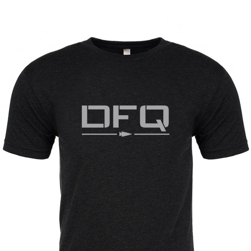 Black Goruck DFQ Men\'s T-Shirt | CA-ITQ-072935