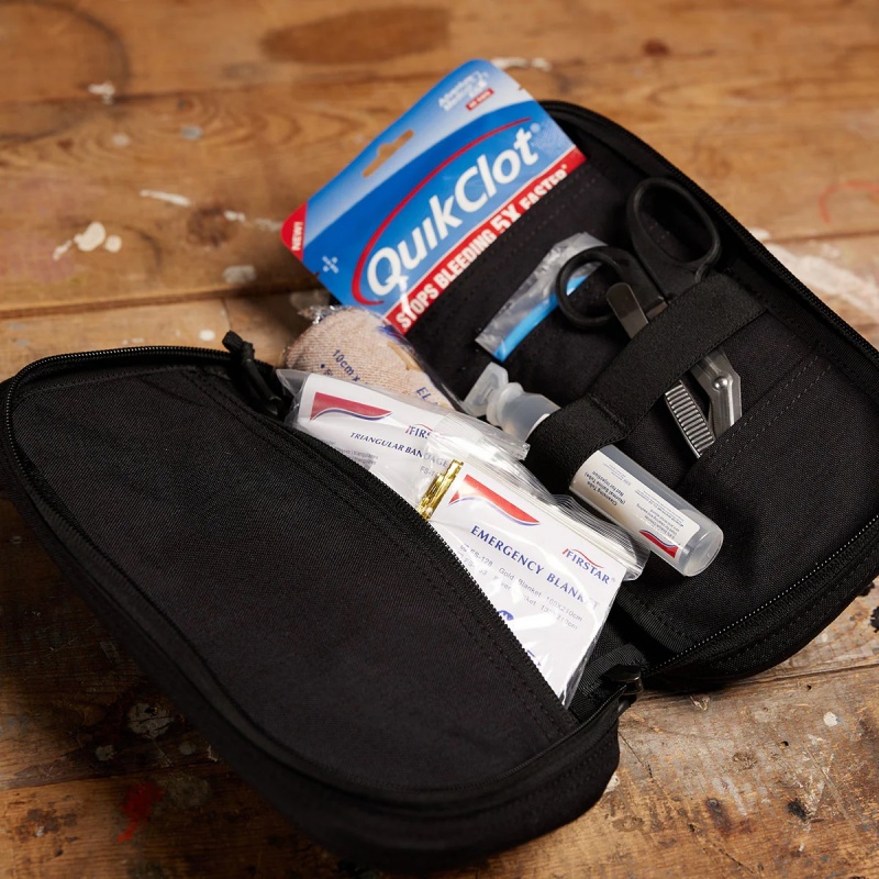 Black Goruck Dopp Kit Accessories Bags | CA-HPJ-570912