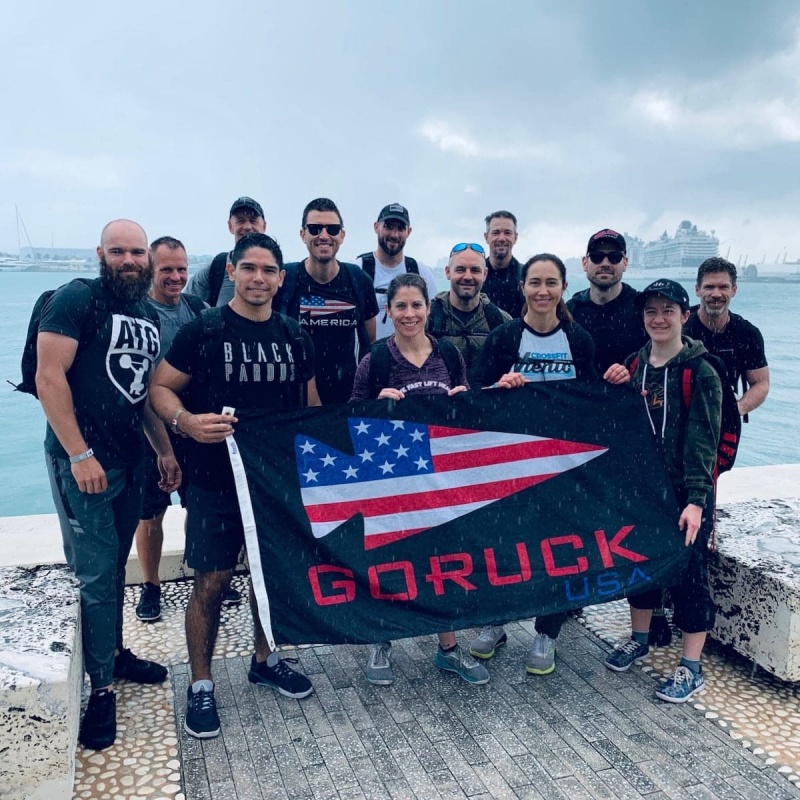 Black Goruck Flag GORUCK USA Accessories Accessories | CA-JWF-934078