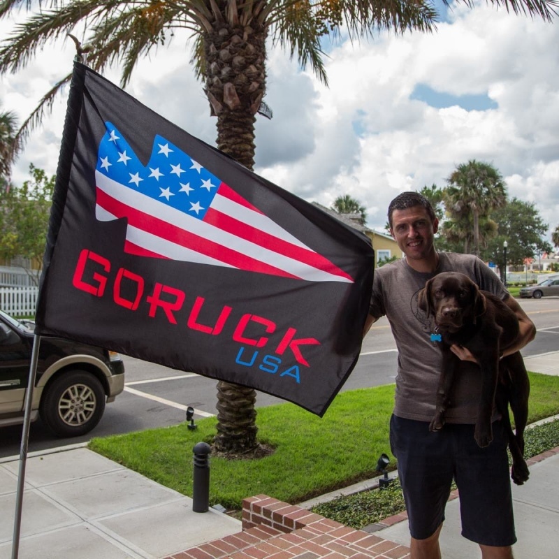 Black Goruck Flag GORUCK USA Accessories Accessories | CA-JWF-934078