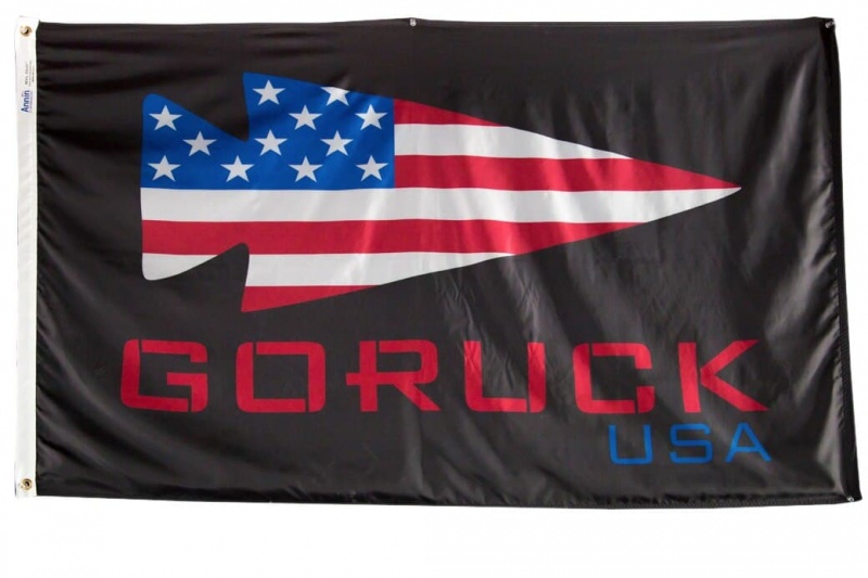 Black Goruck Flag GORUCK USA Accessories Accessories | CA-JWF-934078