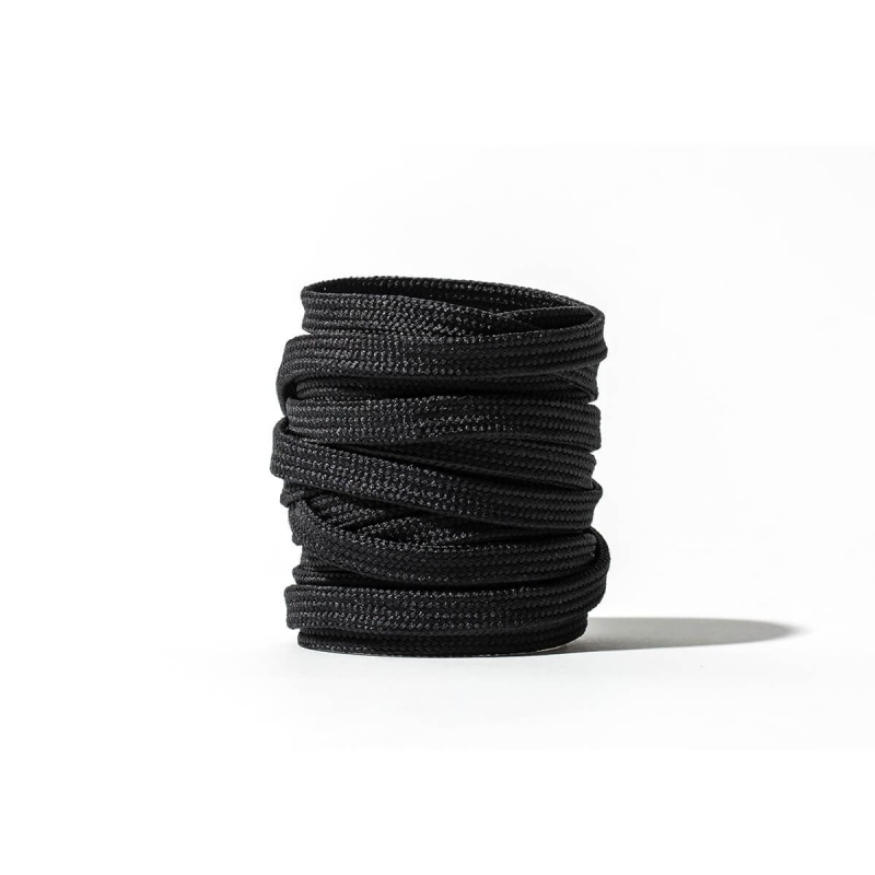 Black Goruck Flat Laces Accessories Accessories | CA-UIZ-071249