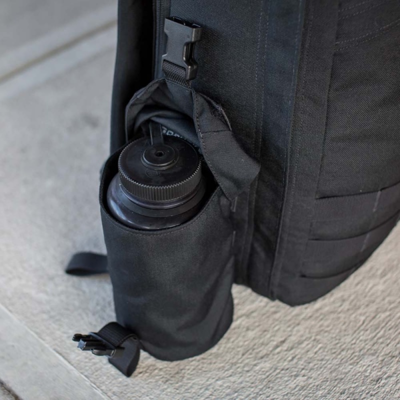 Black Goruck Full Panel Water Bottle Pocket Accessories Bags | CA-DBP-481365