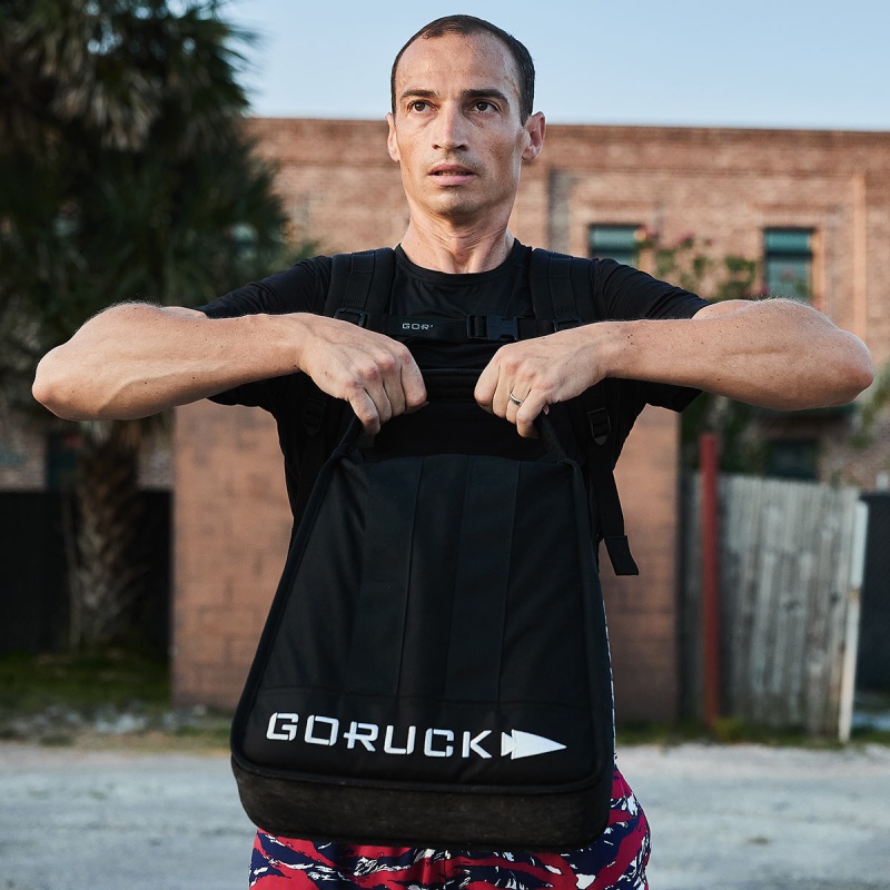 Black Goruck Indestructible Performance Men's Tops | CA-ZOI-159267