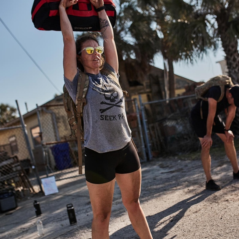 Black Goruck Indestructible Squat Women's Shorts | CA-LNJ-023497