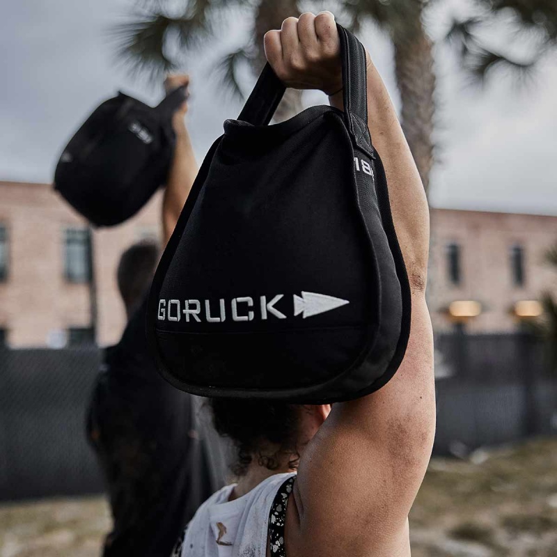 Black Goruck Kettlebells Accessories Training Sandbags | CA-BJZ-419680