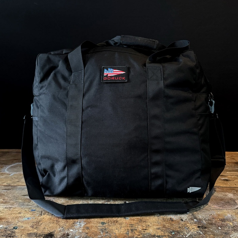 Black Goruck Kit 84L (Includes Shoulder Strap) Accessories Bags | CA-RXA-203617