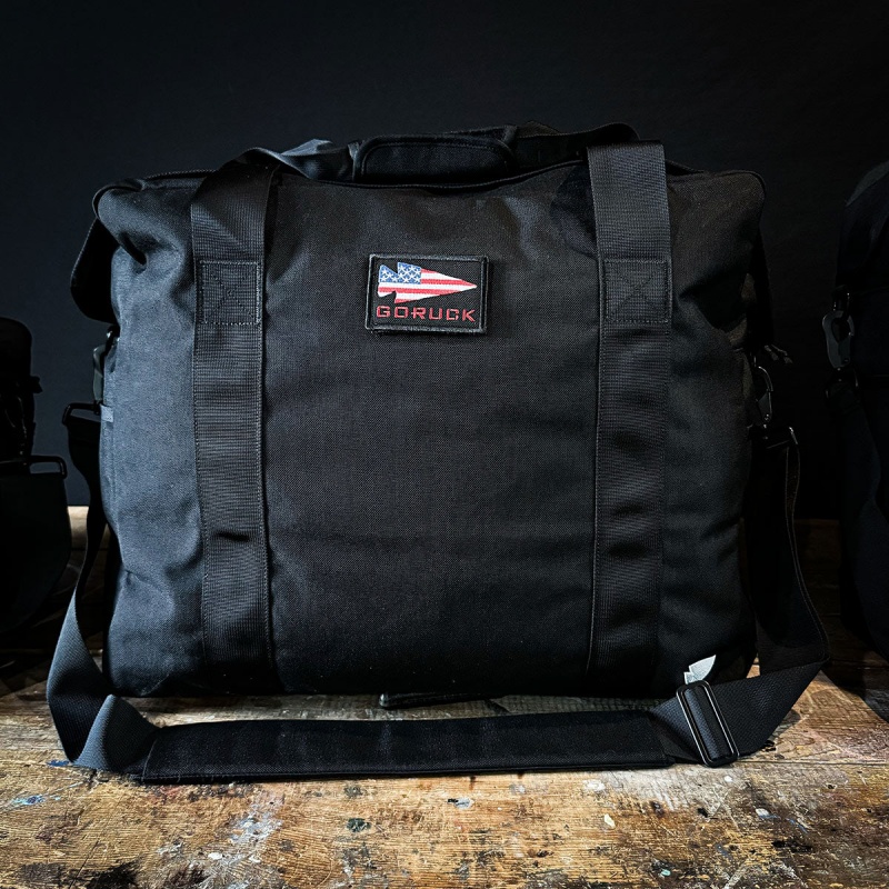 Black Goruck Kit 84L (Includes Shoulder Strap) Accessories Bags | CA-RXA-203617