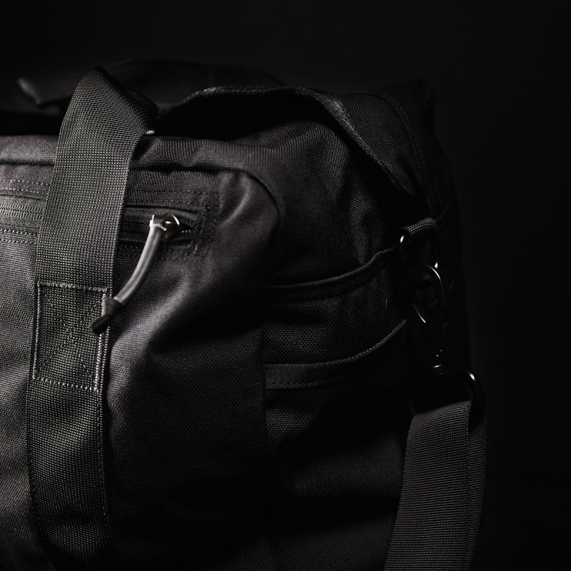 Black Goruck Kit (Includes Shoulder Strap) Accessories Bags | CA-MLF-491726