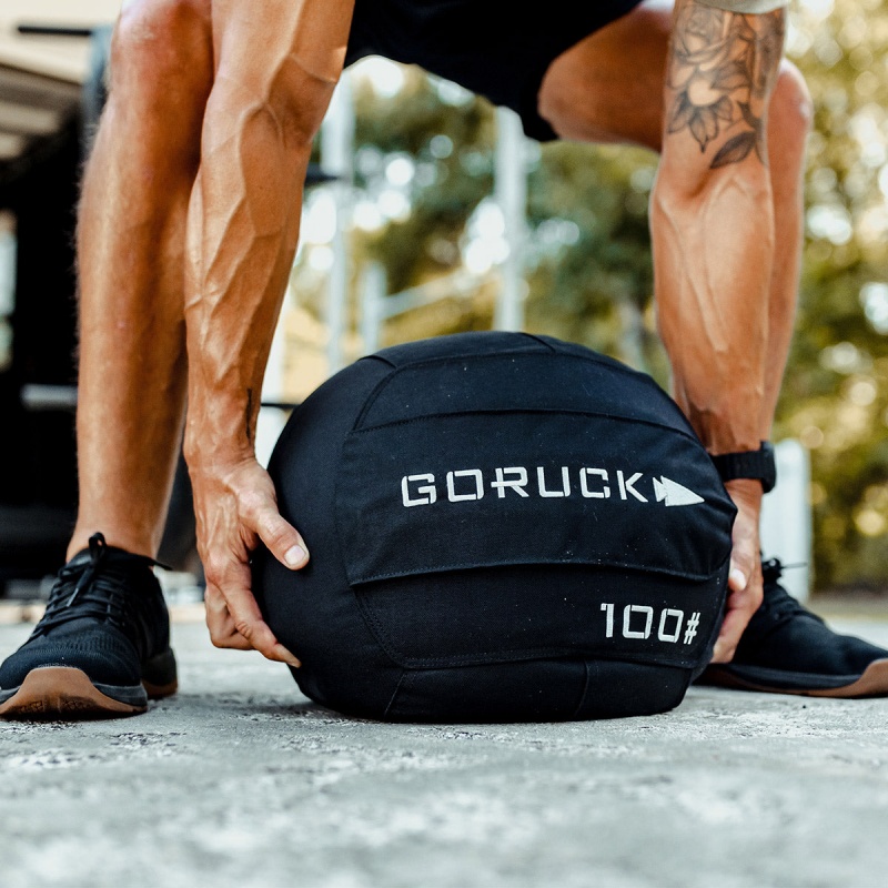 Black Goruck Medicine Ball Accessories Training Sandbags | CA-YTK-762591