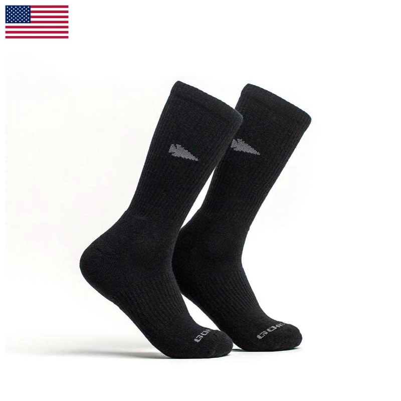 Black Goruck Merino Challenge Men\'s Socks | CA-CUK-230718