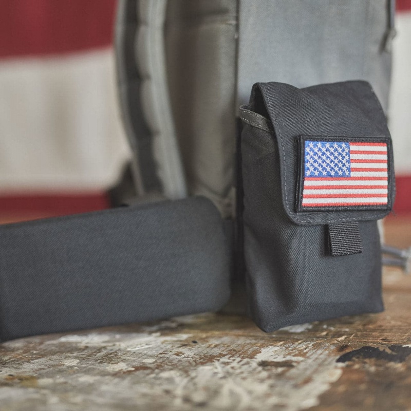 Black Goruck Padded Hip Belt Accessories Accessories | CA-OCI-251674