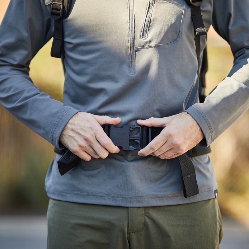 Black Goruck Padded Hip Belt Accessories Accessories | CA-OCI-251674