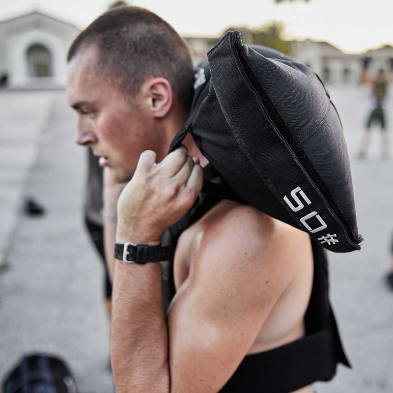 Black Goruck Simple Accessories Training Sandbags | CA-BAX-798624