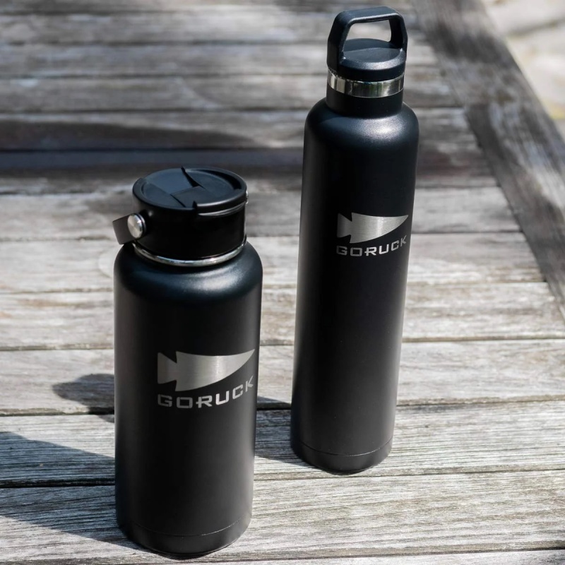 Black Goruck Water Bottle RTIC Accessories Accessories | CA-LYP-032187