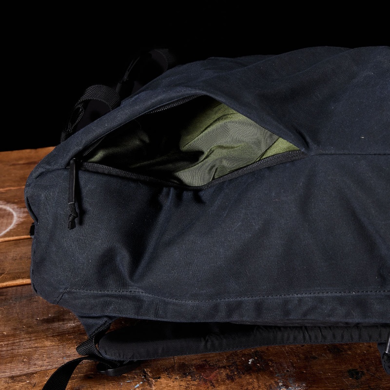 Black Goruck Waxed Canvas Accessories M23 | CA-BLQ-782310