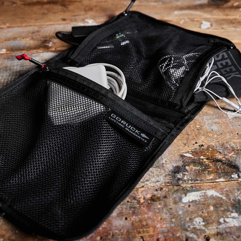 Black Goruck Wire Dopp Accessories Bags | CA-IXO-941385