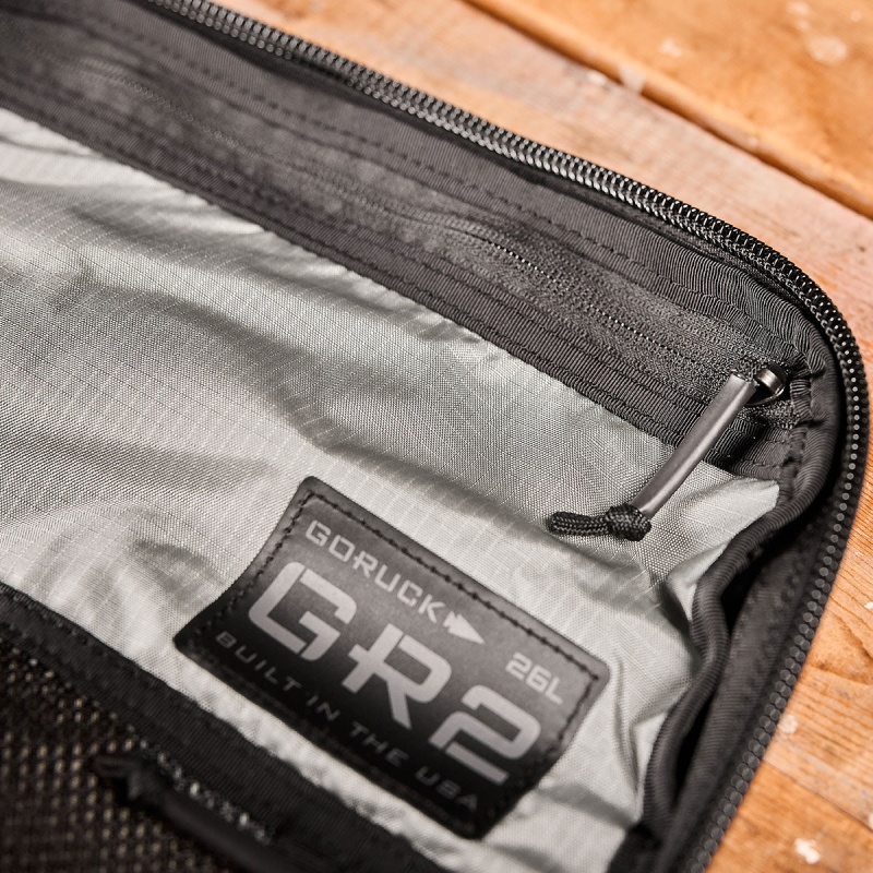 Black / Grey Goruck Ripstop ROBIC® Accessories Gr2 | CA-CPG-037248