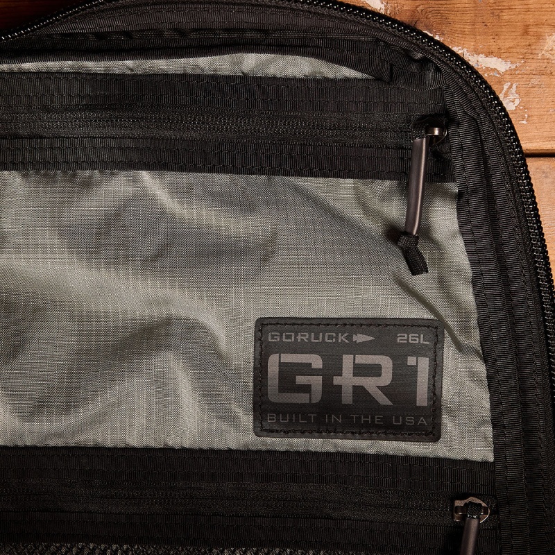 Black / Grey Goruck Ripstop ROBIC® Accessories Gr1 | CA-ROA-360895