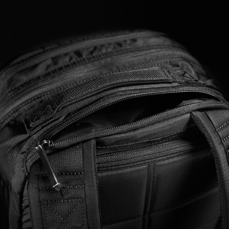 Black / Grey Goruck Ruck Double Compartment Ripstop ROBIC® Accessories Bullet | CA-RBH-301945