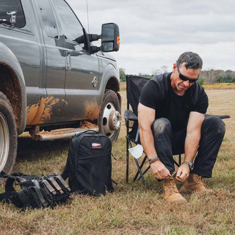 Black / Grey Goruck Ruck Double Compartment Ripstop ROBIC® Accessories Bullet | CA-QMS-601574