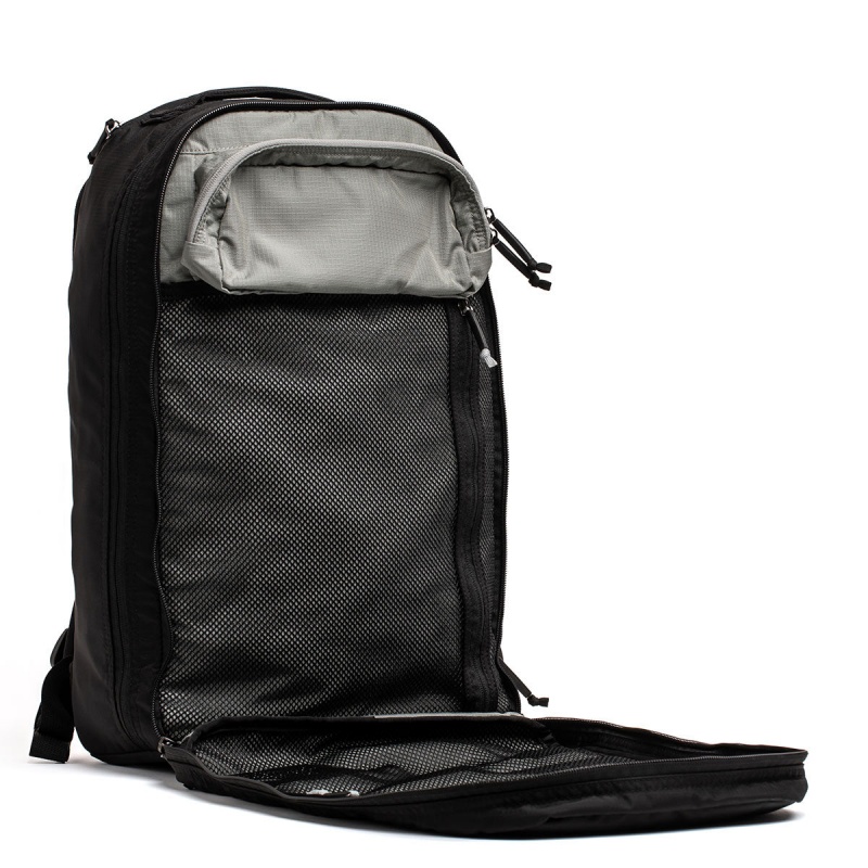 Black / Grey Goruck Ruck Double Compartment Ripstop ROBIC® Accessories Bullet | CA-QMS-601574