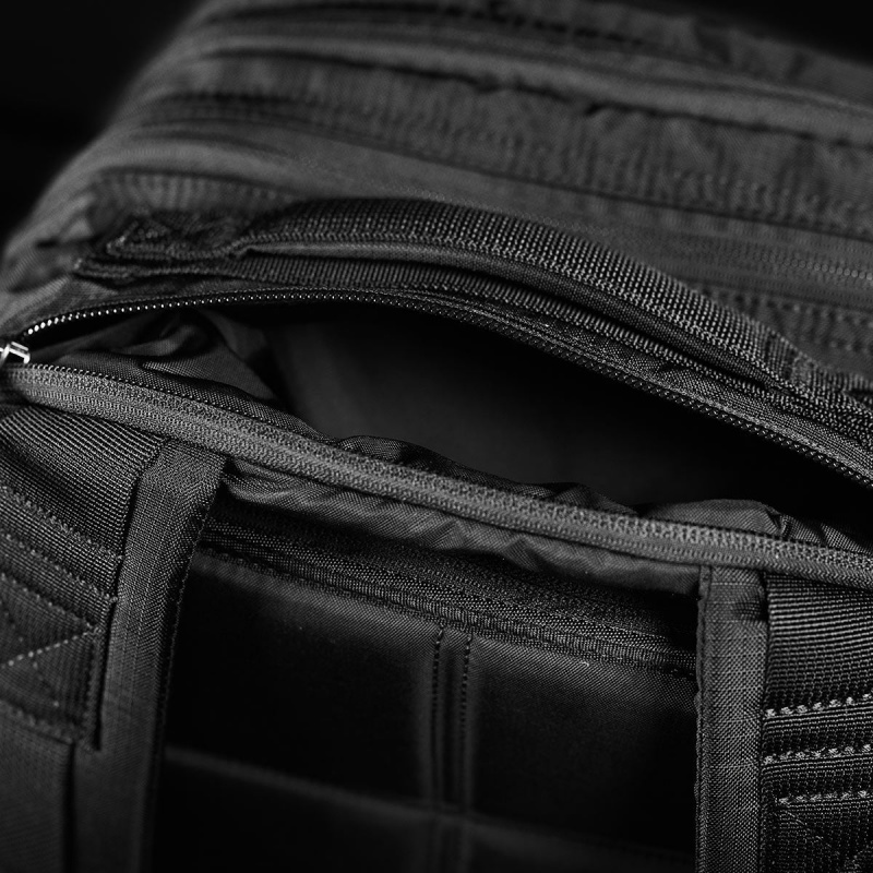 Black / Grey Goruck Ruck Double Compartment Ripstop ROBIC® Accessories Bullet | CA-QMS-601574