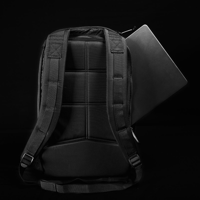 Black / Grey Goruck Ruck Double Compartment Ripstop ROBIC® Accessories Bullet | CA-QMS-601574