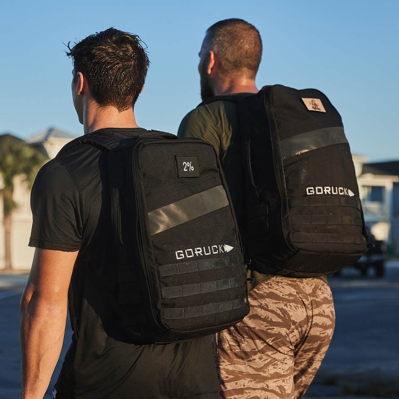 Black / Orange Goruck 4.0 20L Accessories Rucker | CA-AEZ-052673