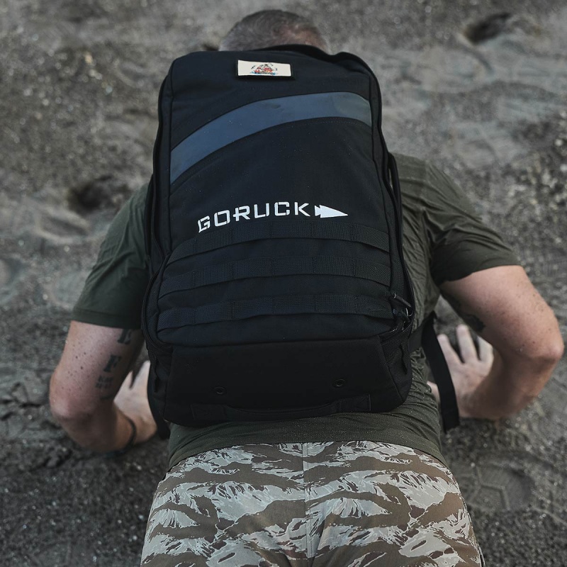 Black / Orange Goruck 4.0 25L Accessories Rucker | CA-YXI-789213