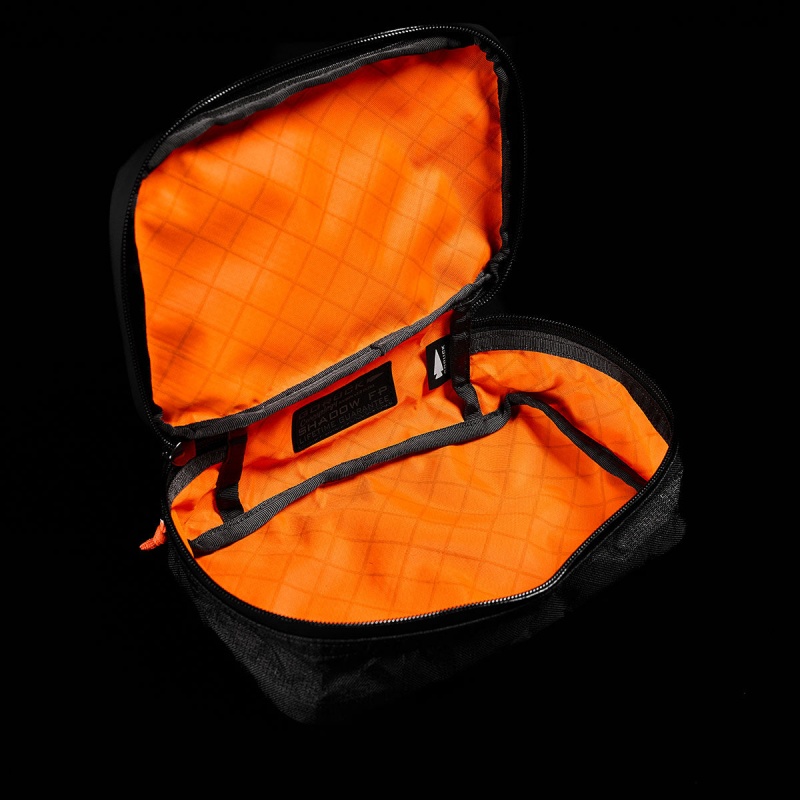 Black / Orange Goruck Shadow Pockets x Carryology Ultra Blaze Accessories Bags | CA-AHY-014678