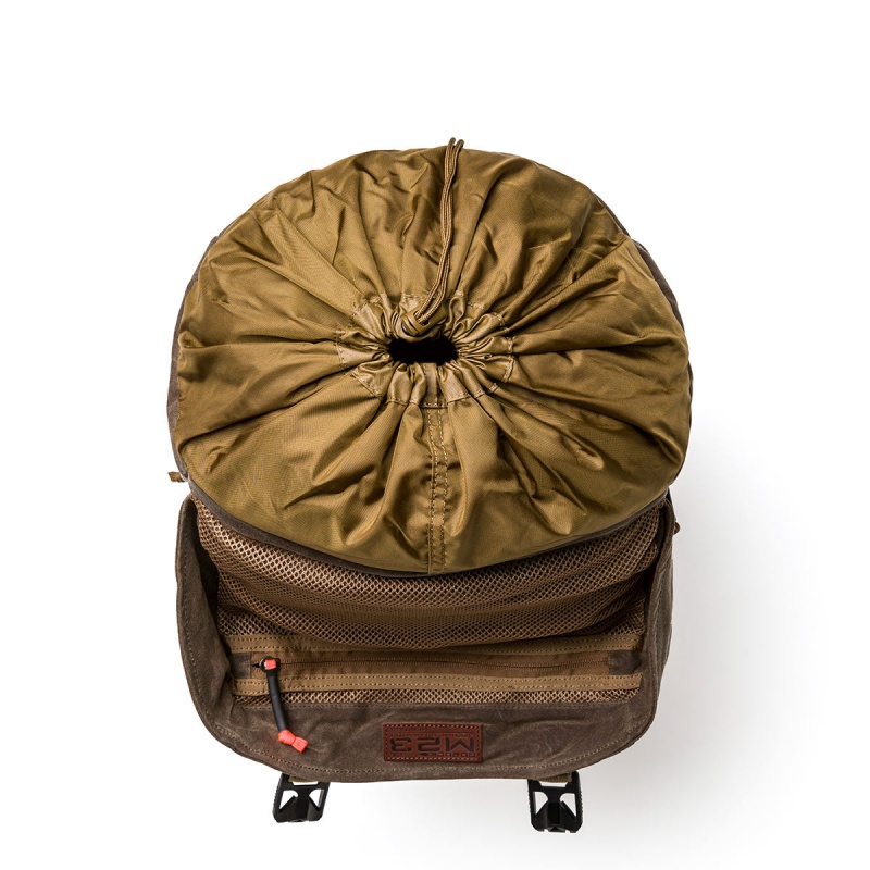 Brown Goruck Waxed Canvas Accessories M23 | CA-ISV-958743