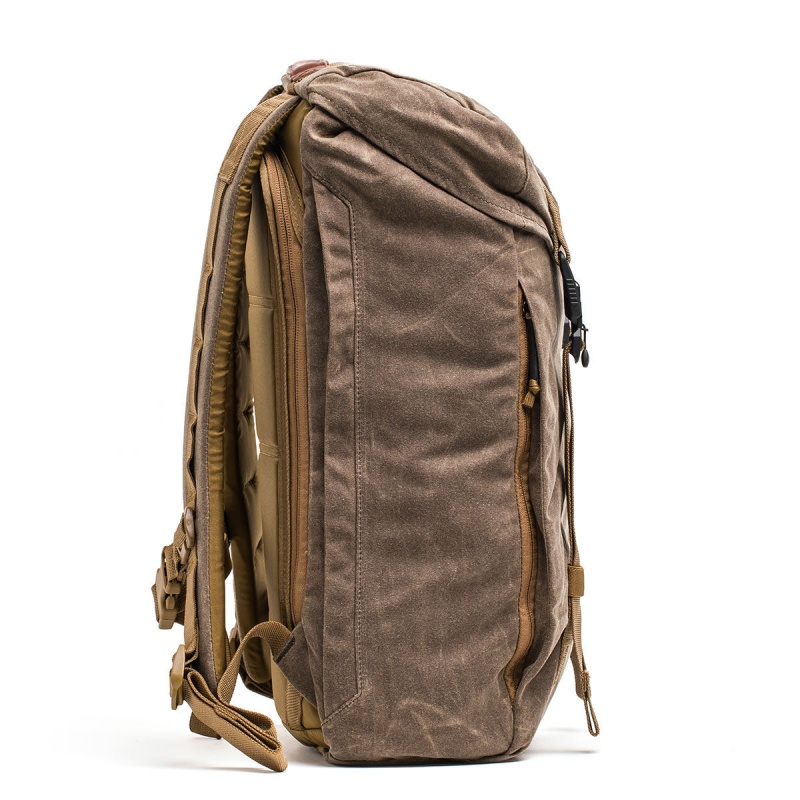 Brown Goruck Waxed Canvas Accessories M23 | CA-ISV-958743