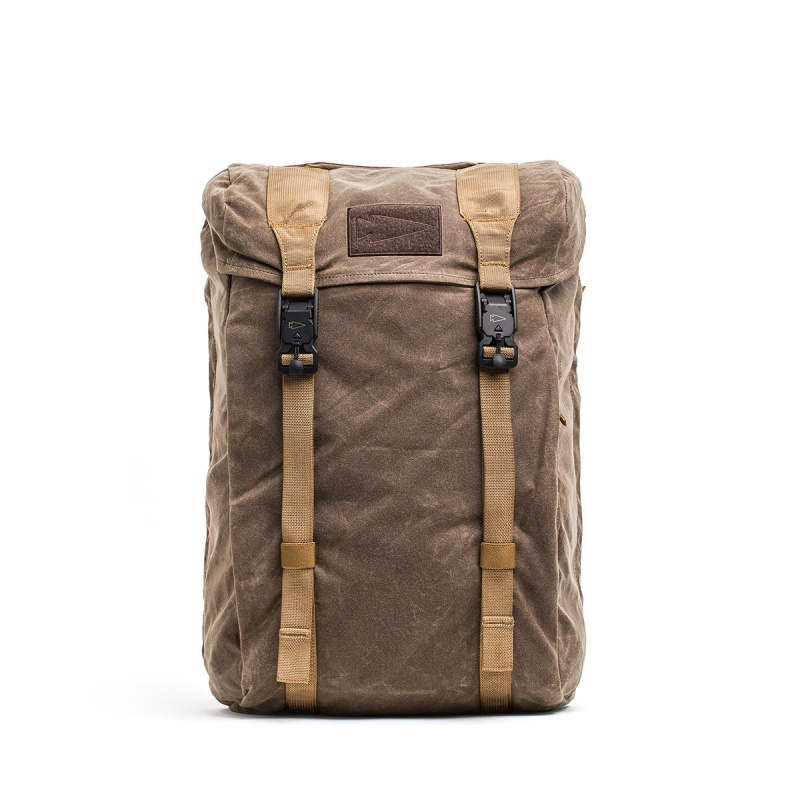 Brown Goruck Waxed Canvas Accessories M23 | CA-ISV-958743