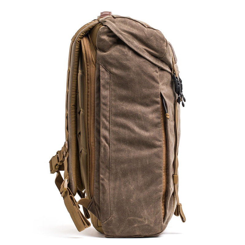 Brown Goruck Waxed Canvas Accessories M23 | CA-PUT-301582