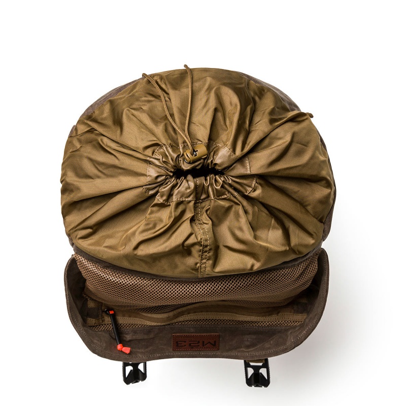 Brown Goruck Waxed Canvas Accessories M23 | CA-PUT-301582