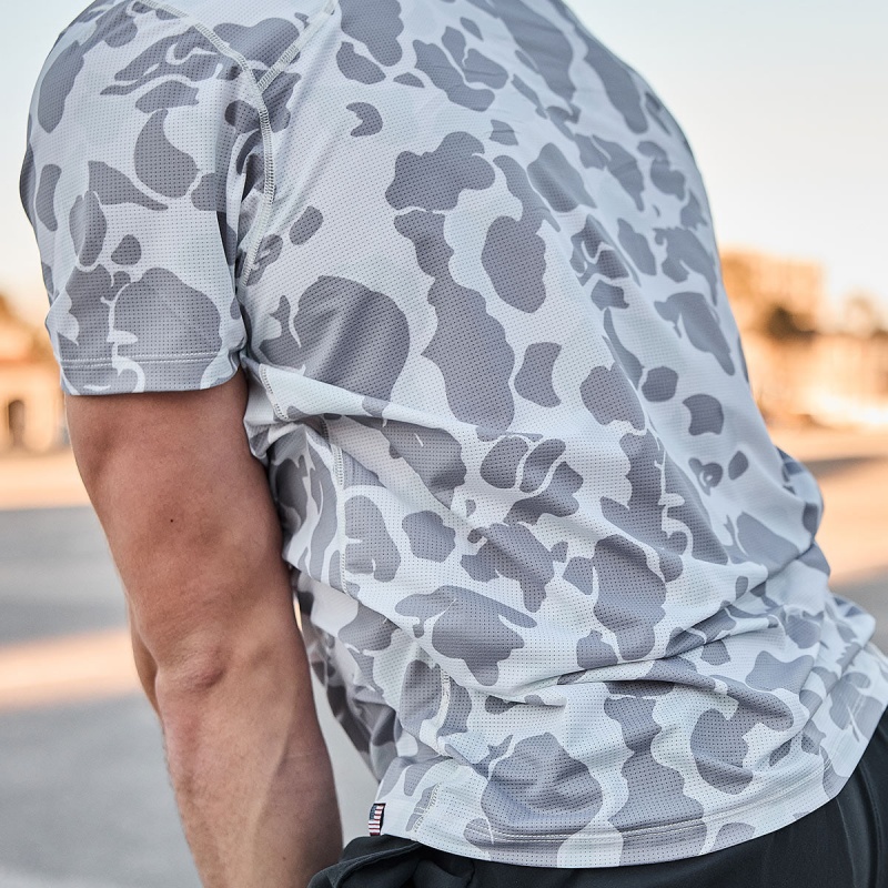 Camo Goruck Indestructible Performance Men's Tops | CA-OTS-172538