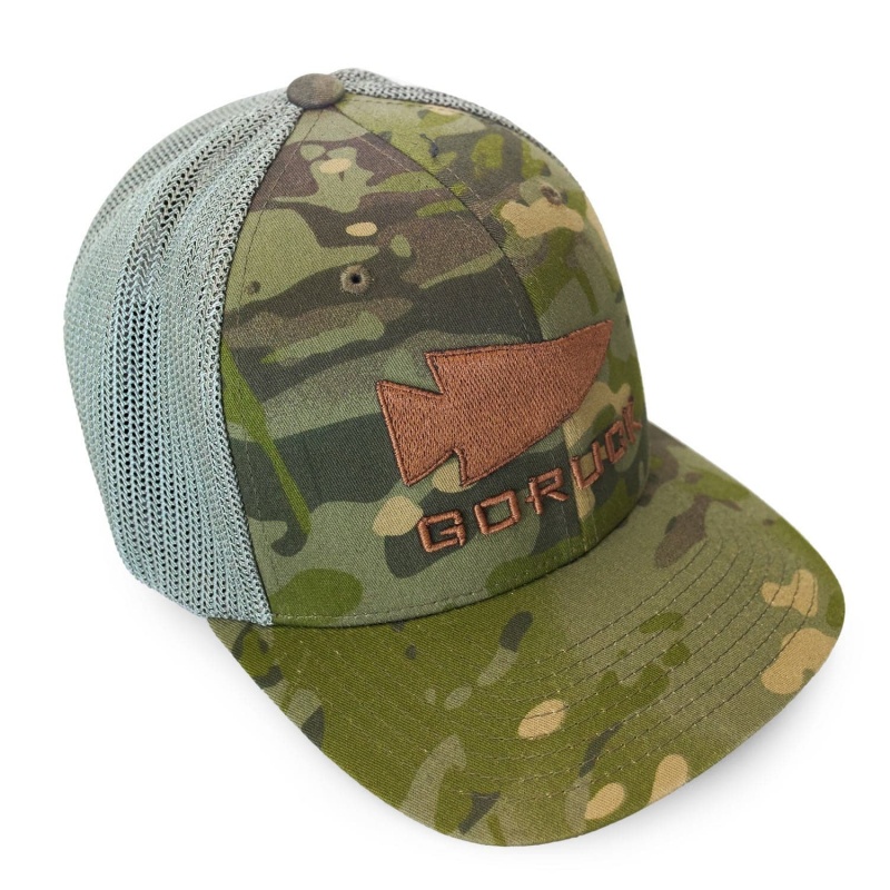 Camo Goruck Trucker (Flexfit) Tropic Multicam Accessories Hat | CA-SJD-120895