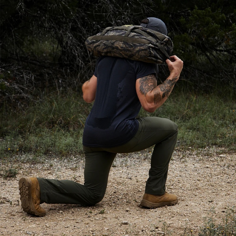 Green Goruck 24.7 Simple Pants Lightweight Men's Pants | CA-XLP-631075