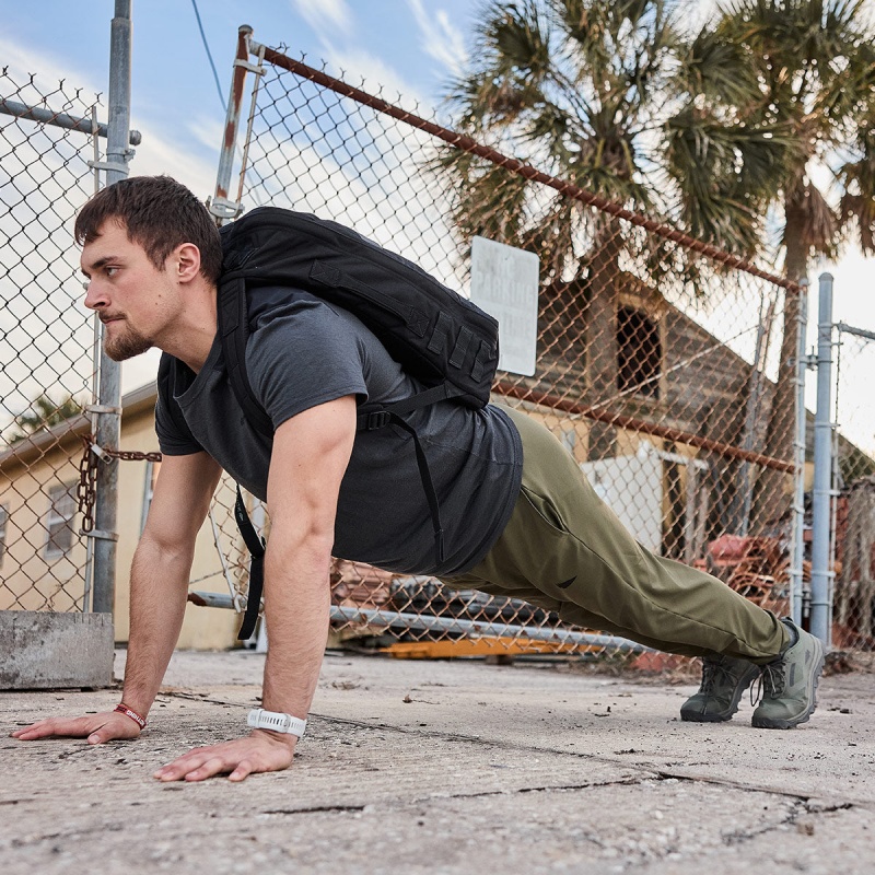 Green Goruck Indestructible Performance Joggers Men's Pants | CA-TFU-204315