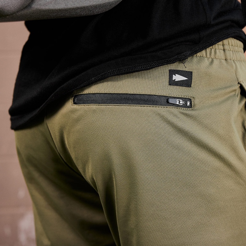 Green Goruck Indestructible Performance Joggers Men's Pants | CA-TFU-204315